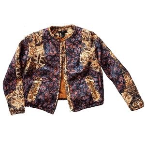 H&M Printed Bomber Jacket